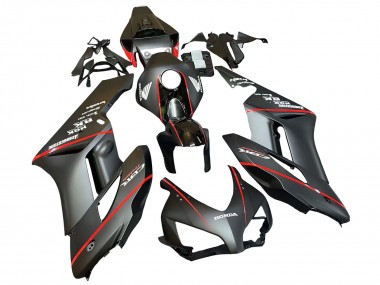 Billige Glänzendes Schwarz Glänzendes Grau Rot Streifen 2004-2005 Honda CBR1000RR Motorrad Verkleidung