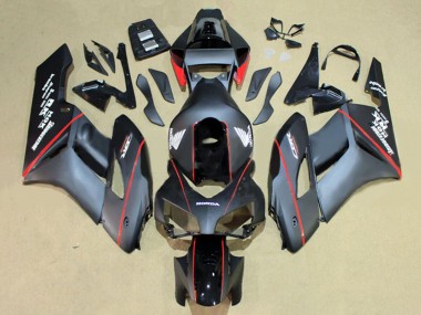 Billige Glänzendes Schwarz Glänzendes Grau Rot Streifen 2004-2005 Honda CBR1000RR Motorrad Verkleidung