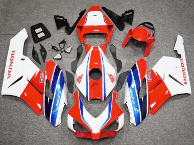 Billige Weiß Rot Blau HRC 2004-2005 Honda CBR1000RR Motorrad Verkleidung