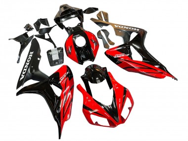 Billige Blau Glänzendes Schwarz 2006-2007 Honda CBR1000RR Motorrad Verkleidung