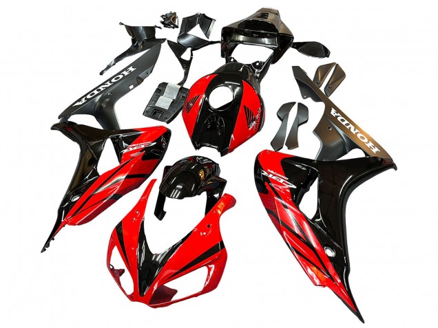 Billige Blau Glänzendes Schwarz 2006-2007 Honda CBR1000RR Motorrad Verkleidung