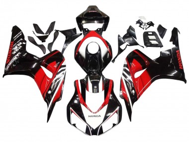 Billige Rot Glänzendes Schwarz 2006-2007 Honda CBR1000RR Motorrad Verkleidung