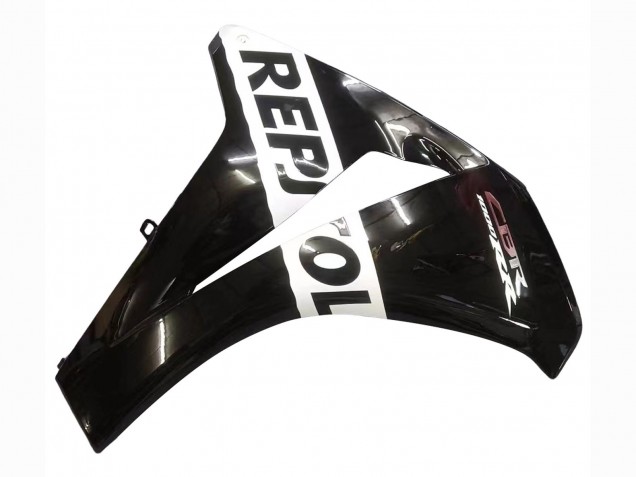 Billige Glänzendes Schwarz Weiß Repsol 93 2008-2011 Honda CBR1000RR Motorrad Verkleidung