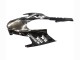Billige Glänzendes Schwarz Weiß Repsol 93 2008-2011 Honda CBR1000RR Motorrad Verkleidung
