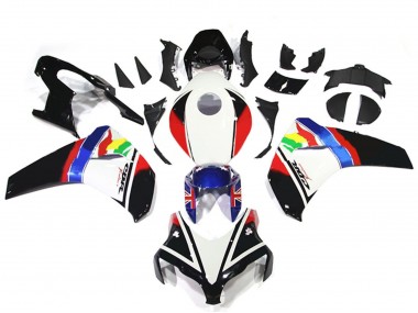 Billige Weiß Rot Blau Glänzendes Schwarz Stern 2008-2011 Honda CBR1000RR Motorrad Verkleidung