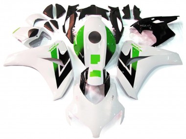 Billige Weiß Grün Glänzendes Schwarz 2008-2011 Honda CBR1000RR Motorrad Verkleidung