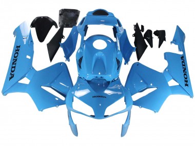 Billige Blau 2003-2004 Honda CBR600RR Motorrad Verkleidung