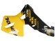 Billige Gelb Schwarz Repsol 2005-2006 Honda CBR600RR Motorrad Verkleidung