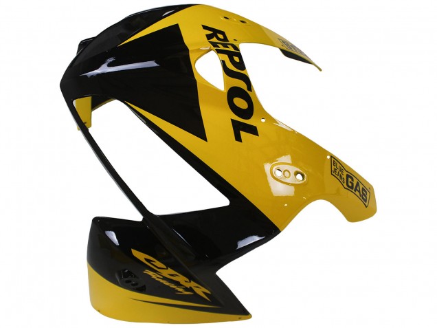 Billige Gelb Schwarz Repsol 2005-2006 Honda CBR600RR Motorrad Verkleidung