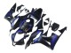 Billige Matt Schwarz Blau Repsol 2007-2008 Honda CBR600RR Motorrad Verkleidung