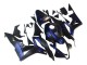 Billige Matt Schwarz Blau Repsol 2007-2008 Honda CBR600RR Motorrad Verkleidung