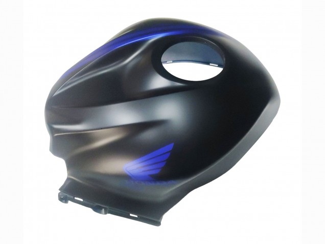 Billige Matt Schwarz Blau Repsol 2007-2008 Honda CBR600RR Motorrad Verkleidung