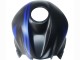 Billige Matt Schwarz Blau Repsol 2007-2008 Honda CBR600RR Motorrad Verkleidung