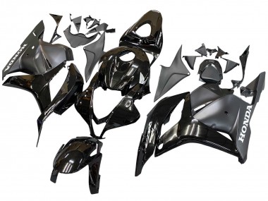 Billige Glänzendes Schwarz Matt Schwarz 2009-2012 Honda CBR600RR Motorrad Verkleidung
