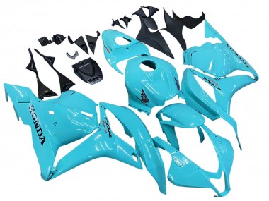 Billige Hellblau Rennen 2009-2012 Honda CBR600RR Motorrad Verkleidung