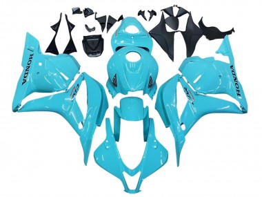 Billige Hellblau Rennen 2009-2012 Honda CBR600RR Motorrad Verkleidung