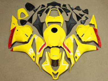 Billige Gelb Rot Weiß Repsol 2009-2012 Honda CBR600RR Motorrad Verkleidung