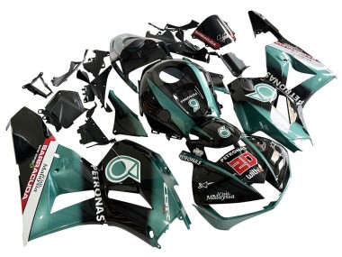 Billige Blau Grün Blau Glänzendes Schwarz Petronas 20 2013-2023 Honda CBR600RR Motorrad Verkleidung