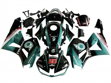 Billige Blau Grün Blau Glänzendes Schwarz Petronas 20 2013-2023 Honda CBR600RR Motorrad Verkleidung