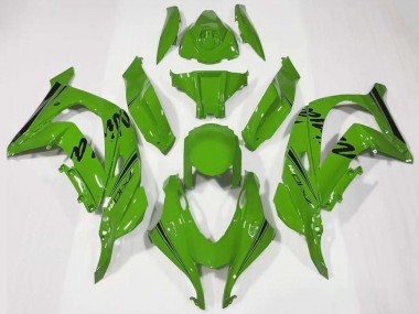 Billige Grün Schwarz 2016-2020 Kawasaki ZX10R Motorrad Verkleidung