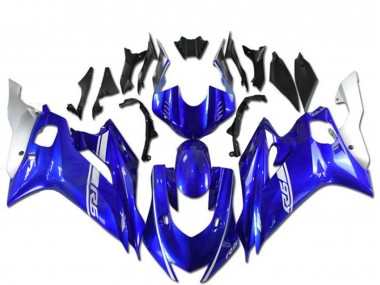 Billige Blau Silber 2017-2023 Yamaha YZF R6 Motorrad Verkleidung