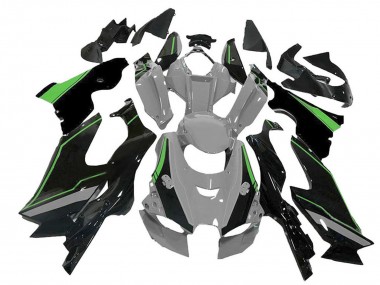 Billige Grau Grün Schwarz 2021-2025 Kawasaki ZX10R Motorrad Verkleidung