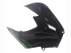 Billige Kawasaki ZX14R ZZR1400 Motorrad Verkleidung 2012-2024 - Grun Glanzendes Schwarz Streifen