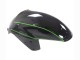 Billige Kawasaki ZX14R ZZR1400 Motorrad Verkleidung 2012-2024 - Grun Glanzendes Schwarz Streifen