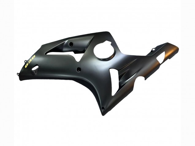 Billige Matt Schwarz Gold 636 2003-2004 Kawasaki ZX6R Motorrad Verkleidung