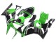 Billige Grün Weiß Schwarz 2003-2004 Kawasaki ZX6R Motorrad Verkleidung