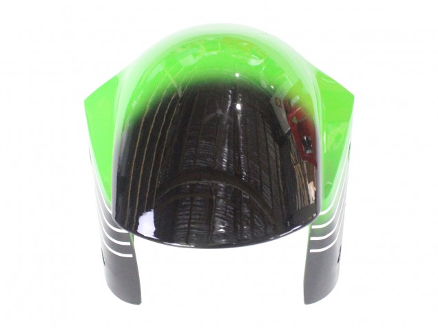 Billige Grün Weiß Schwarz 2003-2004 Kawasaki ZX6R Motorrad Verkleidung