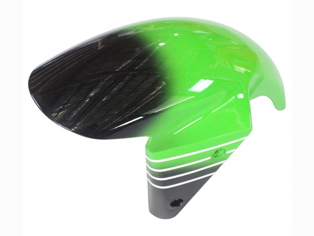 Billige Grün Weiß Schwarz 2003-2004 Kawasaki ZX6R Motorrad Verkleidung