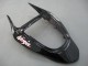 Billige Glänzendes Schwarz 2003-2004 Kawasaki ZX6R Motorrad Verkleidung