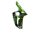 Billige Glänzendes Schwarz Grün Flamme 2003-2004 Kawasaki ZX6R Motorrad Verkleidung