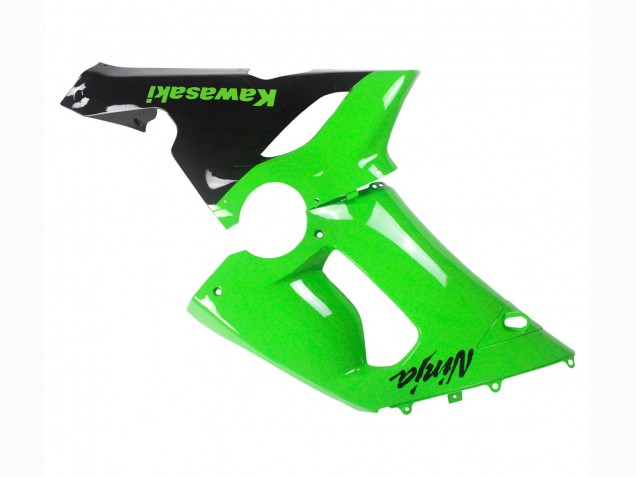 Billige Grün Schwarz Ninja 2005-2006 Kawasaki ZX6R Motorrad Verkleidung