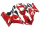 Billige Rot Gelb Schwarz 2005-2006 Kawasaki ZX6R Motorrad Verkleidung