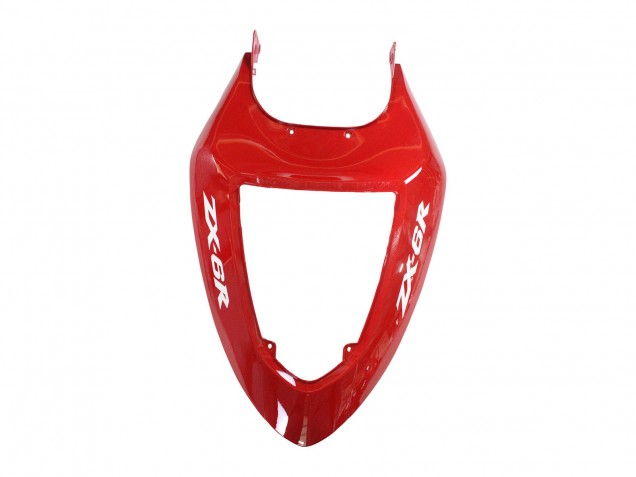 Billige Rot Gelb Schwarz 2005-2006 Kawasaki ZX6R Motorrad Verkleidung