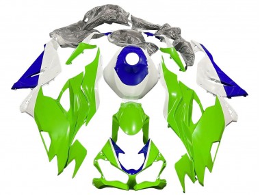 Billige Weiß Blau Grün 2019-2022 Kawasaki ZX6R Motorrad Verkleidung