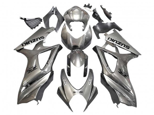 Billige Grau 2007-2008 Suzuki GSXR 1000 Motorrad Verkleidung