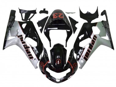 Billige Glänzendes Schwarz Weiß Rot Jordan 23 2009-2016 Suzuki GSXR 1000 Motorrad Verkleidung