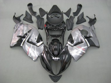 Billige Grau Schwarz Hayabusa 1996-2007 Suzuki GSXR 1300 Hayabusa Motorrad Verkleidung