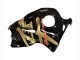 Billige Glänzendes Schwarz Gold Hayabusa 1996-2007 Suzuki GSXR 1300 Hayabusa Motorrad Verkleidung