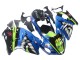 Billige Blau Grün Hai 46 1996-2007 Suzuki GSXR 1300 Hayabusa Motorrad Verkleidung