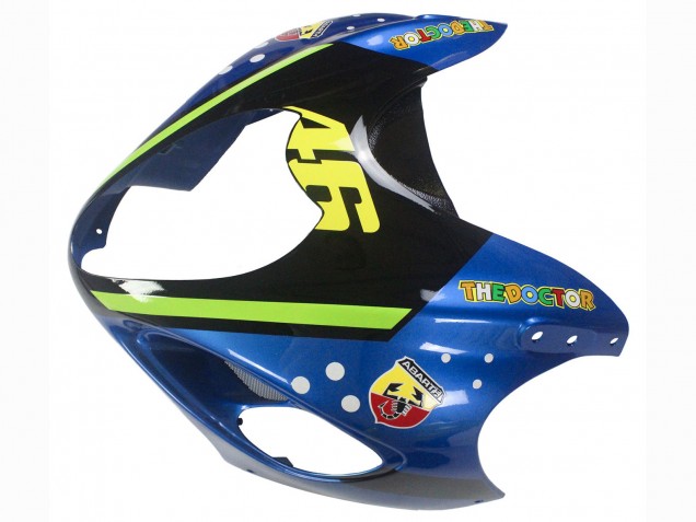 Billige Blau Grün Hai 46 1996-2007 Suzuki GSXR 1300 Hayabusa Motorrad Verkleidung