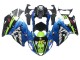 Billige Blau Grün Hai 46 1996-2007 Suzuki GSXR 1300 Hayabusa Motorrad Verkleidung