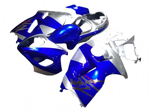 Billige Blau Silber Hayabusa 1996-2007 Suzuki GSXR 1300 Hayabusa Motorrad Verkleidung