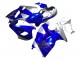 Billige Blau Silber Hayabusa 1996-2007 Suzuki GSXR 1300 Hayabusa Motorrad Verkleidung
