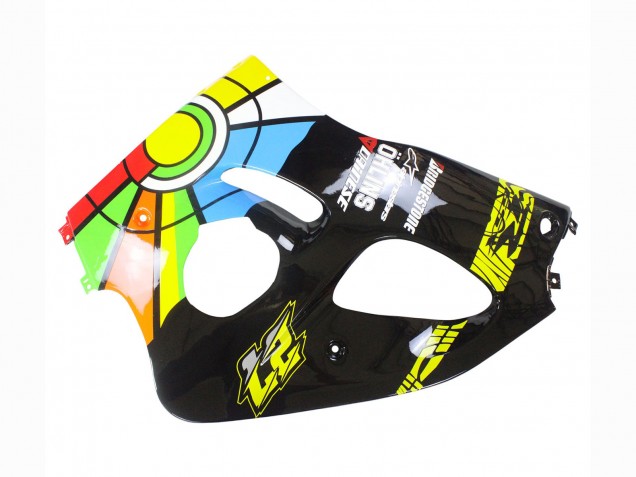 Billige Schwarz Mehrfarbig 27 1996-2000 Suzuki GSXR 600 / GSXR 750 Motorrad Verkleidung