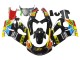 Billige Schwarz Mehrfarbig 27 1996-2000 Suzuki GSXR 600 / GSXR 750 Motorrad Verkleidung