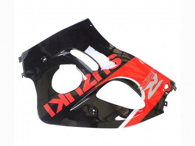 Billige Schwarz Rot 1996-2000 Suzuki GSXR 600 / GSXR 750 Motorrad Verkleidung